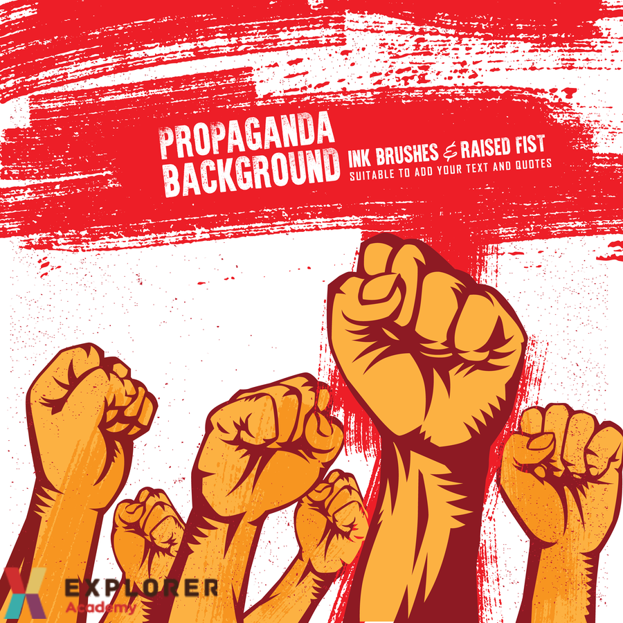 Propaganda posters have been used for decades to motivate, teach, and spur the public. Advertising can be a powerful tool to inform and persuade no matter what you try to sell. Read more on explorer.education/propaganda-pos…