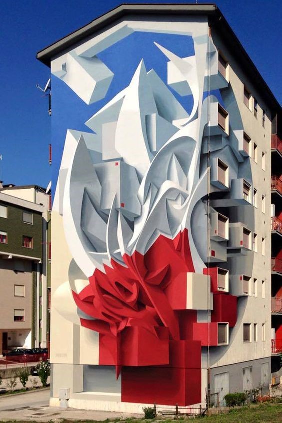 SapphireSpaces's tweet photo. We've been enjoying admiring some Street Art recently, such inspiration for different ideas. One of our favourites is by Italian artist Peeta in Germany. 

#buildinginspiration #streetart #murals #germany #peeta #3dart https://t.co/NqNbtGe5oH