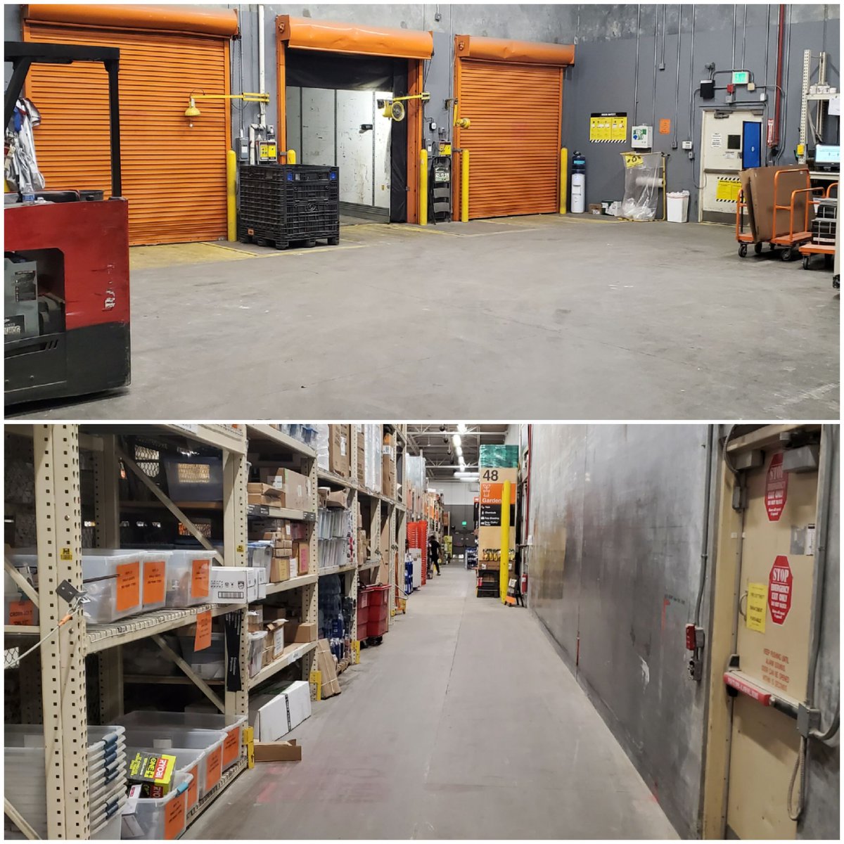 Great way to start the week #8976Freightbusters the same way you ended last week with #NofreightZone. The customer doesn't shop on wall so freight can't be on it either. <a href="/LewisHom/">Jimmy Lewis</a> <a href="/alram2025/">Al Ramirez</a> <a href="/TrenisiaEvansHD/">Trenisia Evans</a>