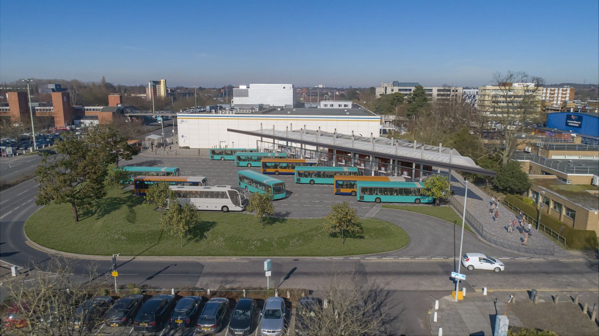 sgpllp's tweet photo. We are delighted that detailed plans have been submitted for a new £6 million, 1,100m2 Bus Interchange which will be the first step in Stevenage Borough Council’s long-term plan to regenerate #Stevenage Town Centre
#transport #businterchange https://t.co/vrdose14Mz https://t.co/IfEf7gCoyC