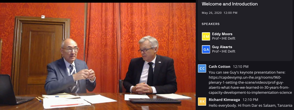 GWPnews's tweet image. Happening NOW: the @ihedelft #CapDevSymp has started. In setting the scene, Rector Eddy Moors acknowledged the challenges &amp;amp; learning of an online symposium.

2 main outputs expected in next days: Delft Agenda + Symposium Report.

Find out how to engage: bit.ly/2WKcIaQ