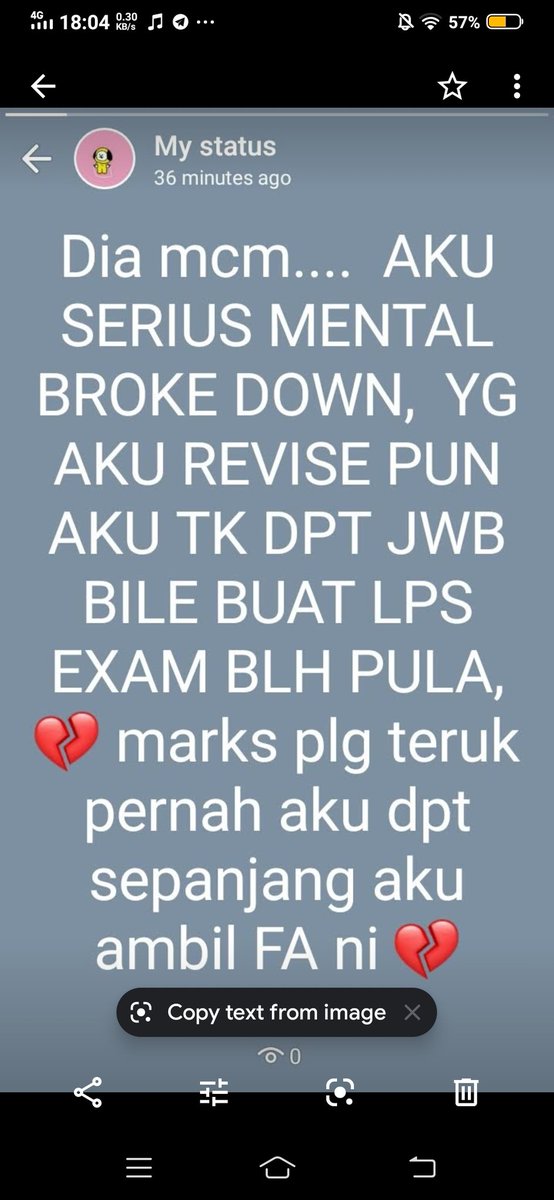 I'm putting this hear, senang nk dpt semangat kalau aku hilang semangat lagi. Since i'm really struggling with acca, maybe i need some advice from the past me.