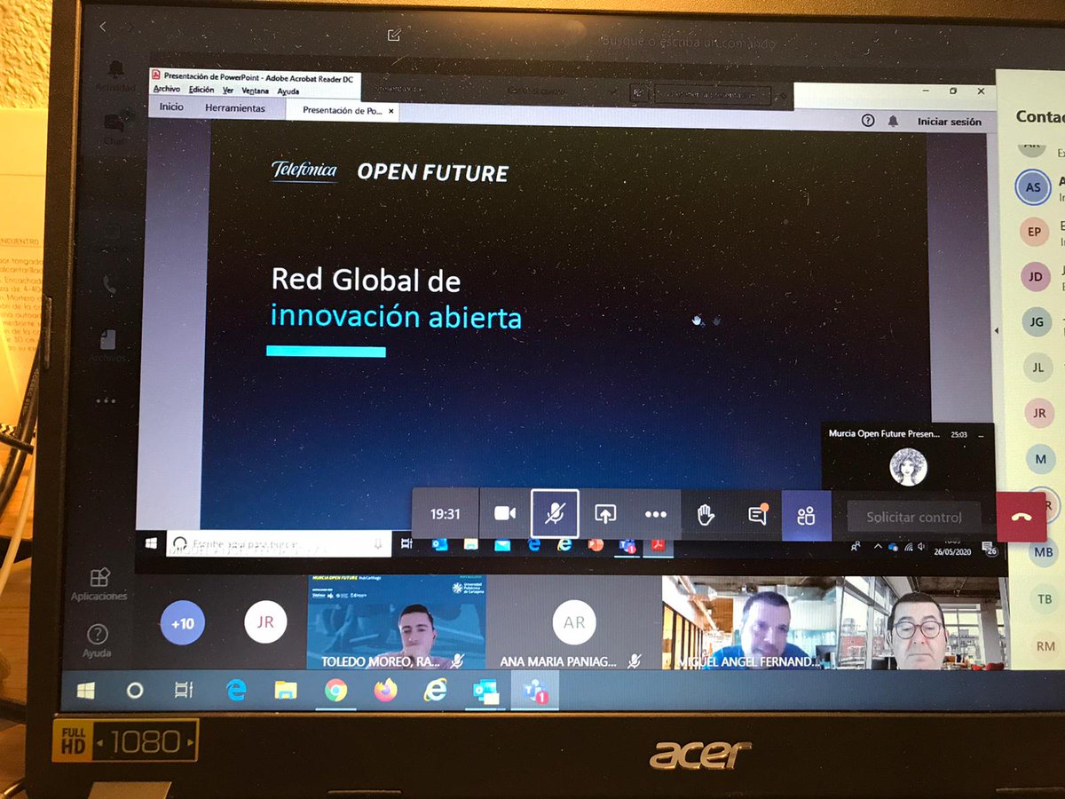 talentUPCT's tweet image. 🗓️ Hoy hemos participado en la sesión del Hub Carthago de Murcia #OpenFuture con @OpenFuture_ para que las #startups puedan conocer mejor sus oportunidades, a las startups de la red y la Red Global de #Innovación #Abierta 🌍

La @UPCTnoticias con el #talento #emprendedor