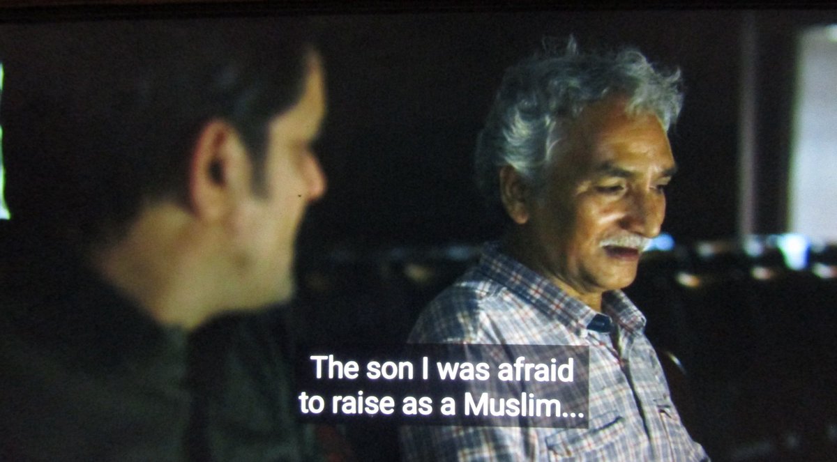 Predictably, "dara hua musalman" narrative also has to be there no? Whoever is unbiased and has done some research will know what a farce that is.Here's the scene where a muslim father says he is afraid to raise his child as a muslim, how can he be a jihadi?  #pataallok  