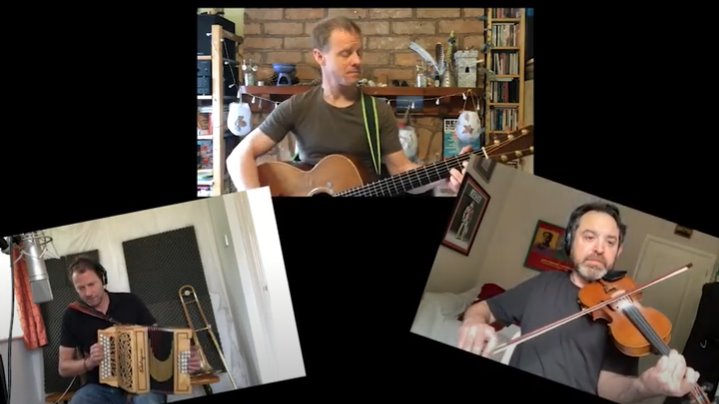 goodhonestmusic's tweet photo. Incoming! A new @faustusmusic video. In a departure from their usual #tradfolk material, the band present 'Everyday People' by Sly &amp;The Family Stone, recorded during lockdown. Video credit: @aiavibes. Watch here: https://t.co/aTnMgCdhbE https://t.co/FV46ckCEnV