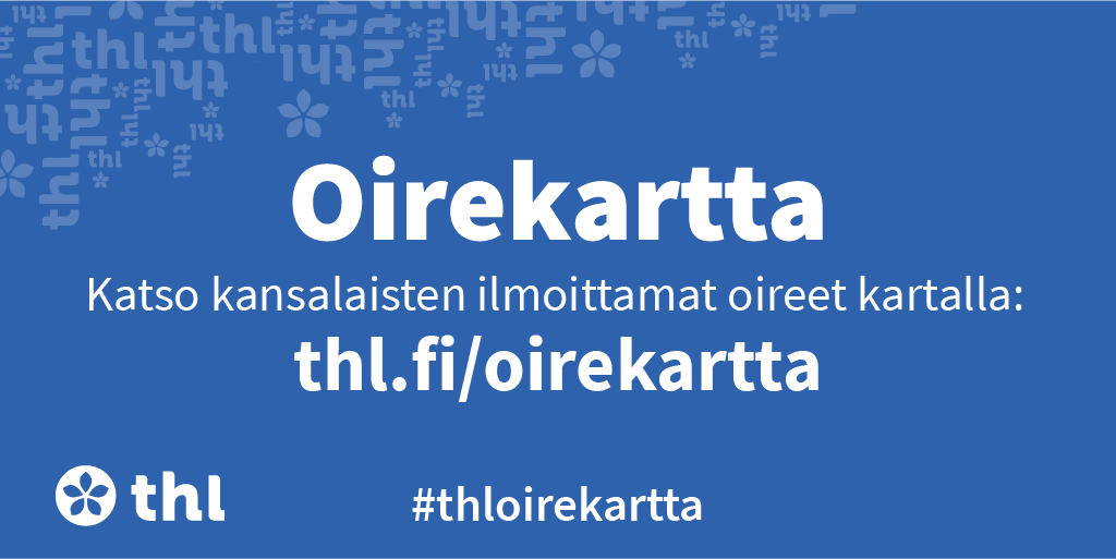 DigiFinlandOy's tweet photo. Asukkaiden Omaolossa ilmoittamat oiretiedot mukaan @THLorg'in  kokoamaan koronatilanteen Oirekarttaan.
 
📌Lue lisää https://t.co/wDr29leNPV

#omaolo #thloirekartta #koronavirus https://t.co/2Yn0SmRaa5