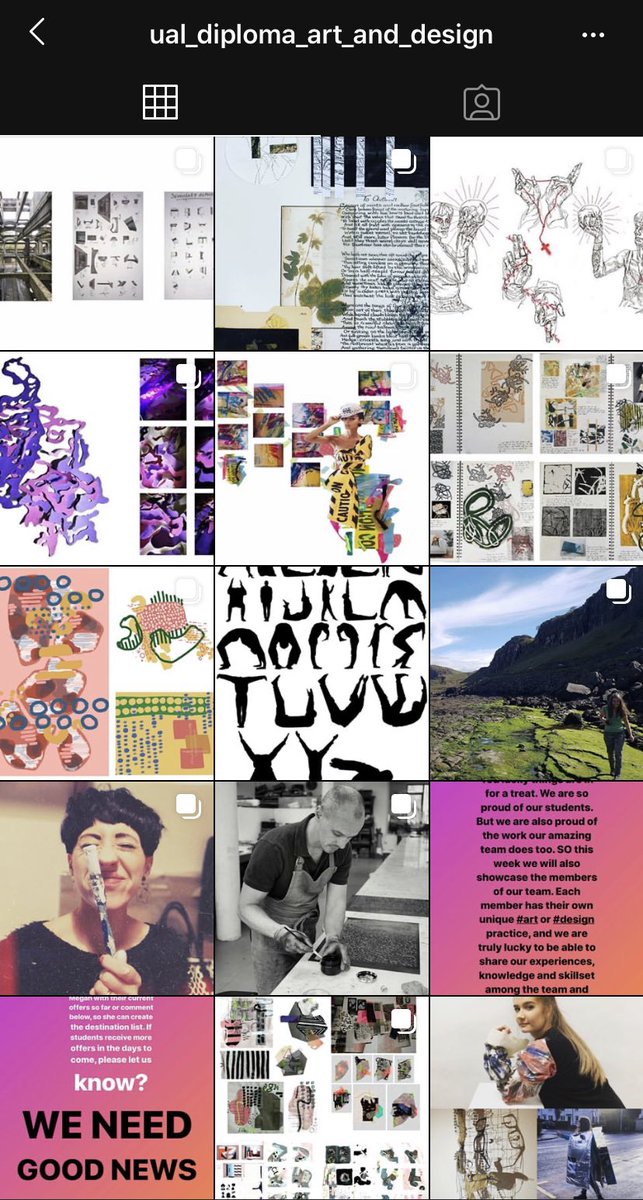 AdvportfolioGcc's tweet photo. Check out our incredible student spotlights in our Instagram page. There are only a few spaces left on our @Glasgow_Clyde course, so get your application in quick to secure your art school future! https://t.co/YBQJx49nIK https://t.co/I1RRfBQJrT