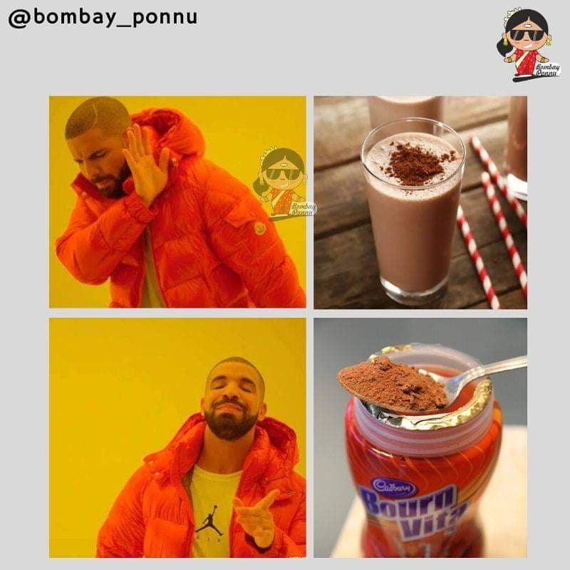 BombayPonnu's tweet photo. Yay!! 

#COVID__19 #lockdownextension #WorkFromHome #bournvita #cadbury #yay #fun #FunniestTweets #memesdaily #jokes #life #love https://t.co/TwfW5Fs0HY
