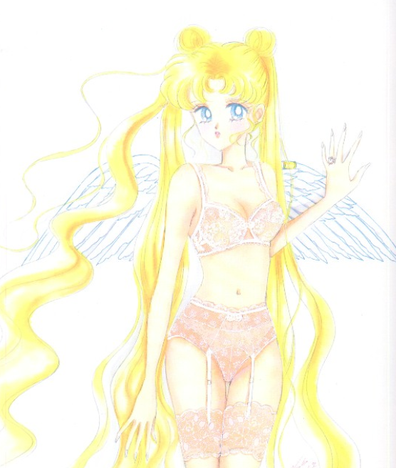 naiadclue's tweet photo. Fancops: Don't sexualize sailor moon, she's a a literal child!!!!

Meanwhile, Naoko Takeuchi.... https://t.co/QsMrMnIfsT