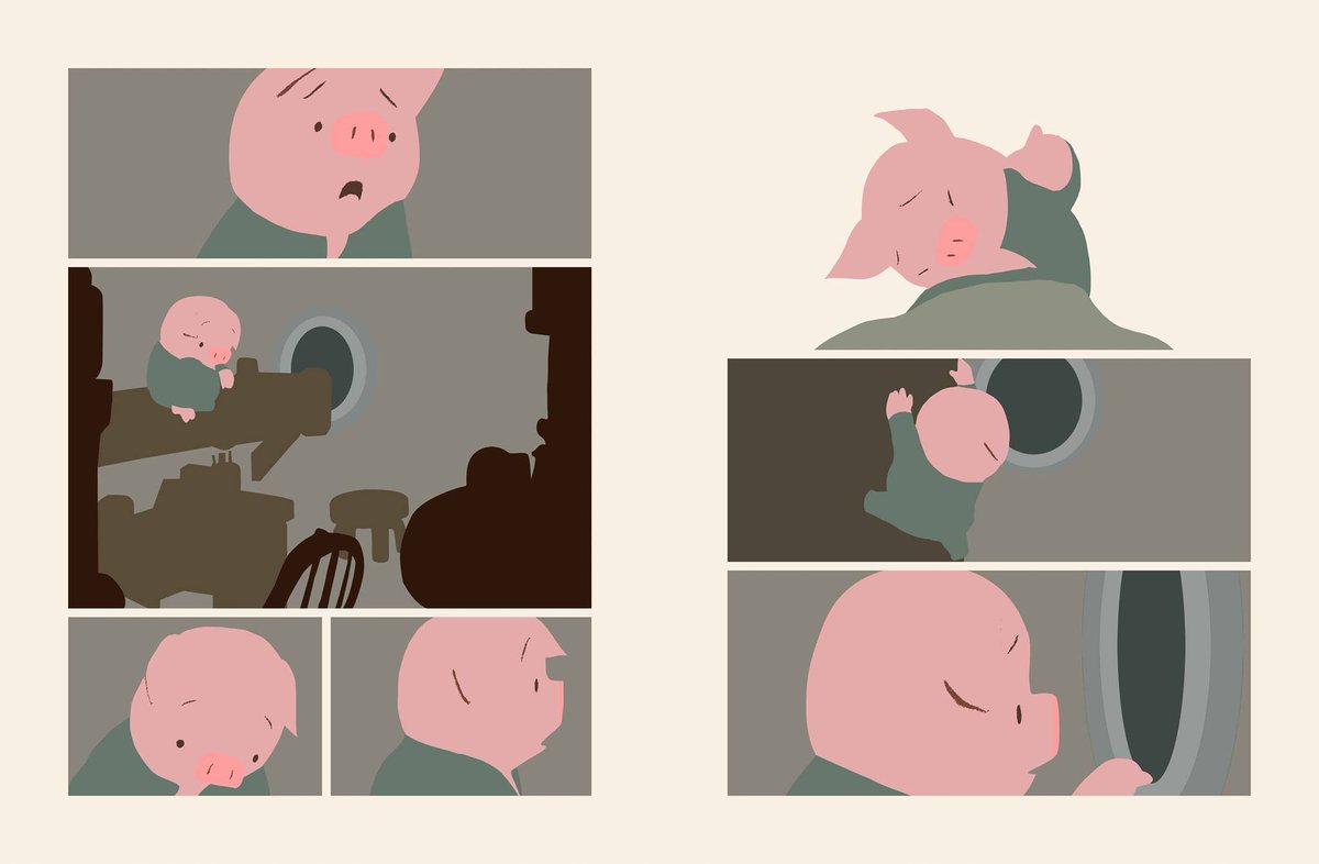 グラフィックノベル『#ダムキーパー』の工程 1. Layout and Workbook