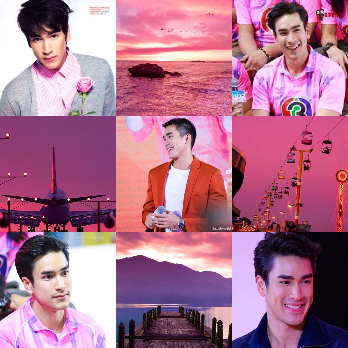 — nadech kugimiya + pink  @vidaustria