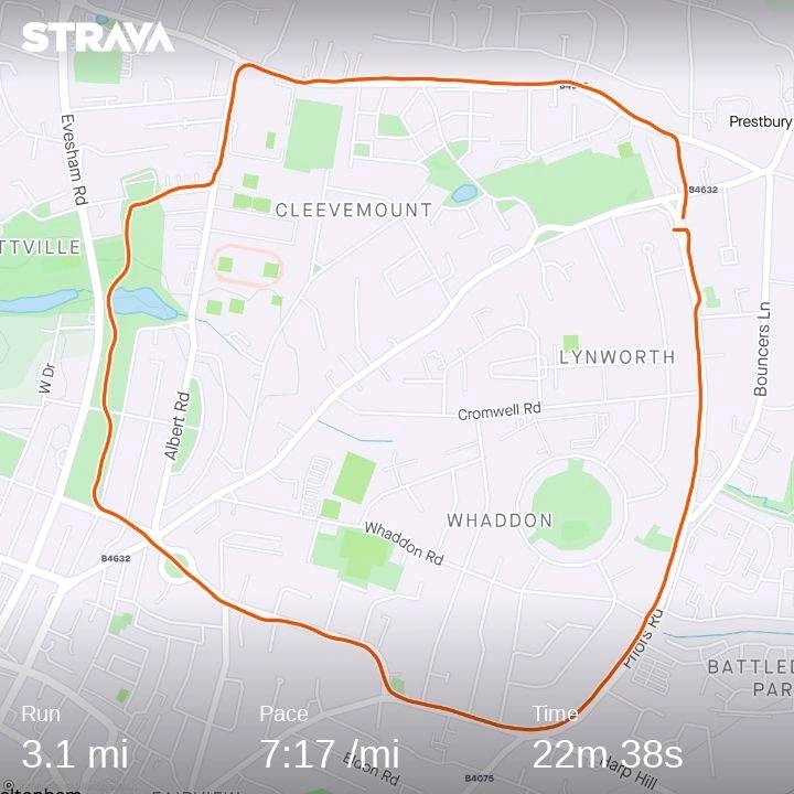 blokequote's tweet image. Back to basics for now..... try and get my mojo back for running #5k a day
Check out my activity on Strava: strava.app.link/vNxUGUYmN6