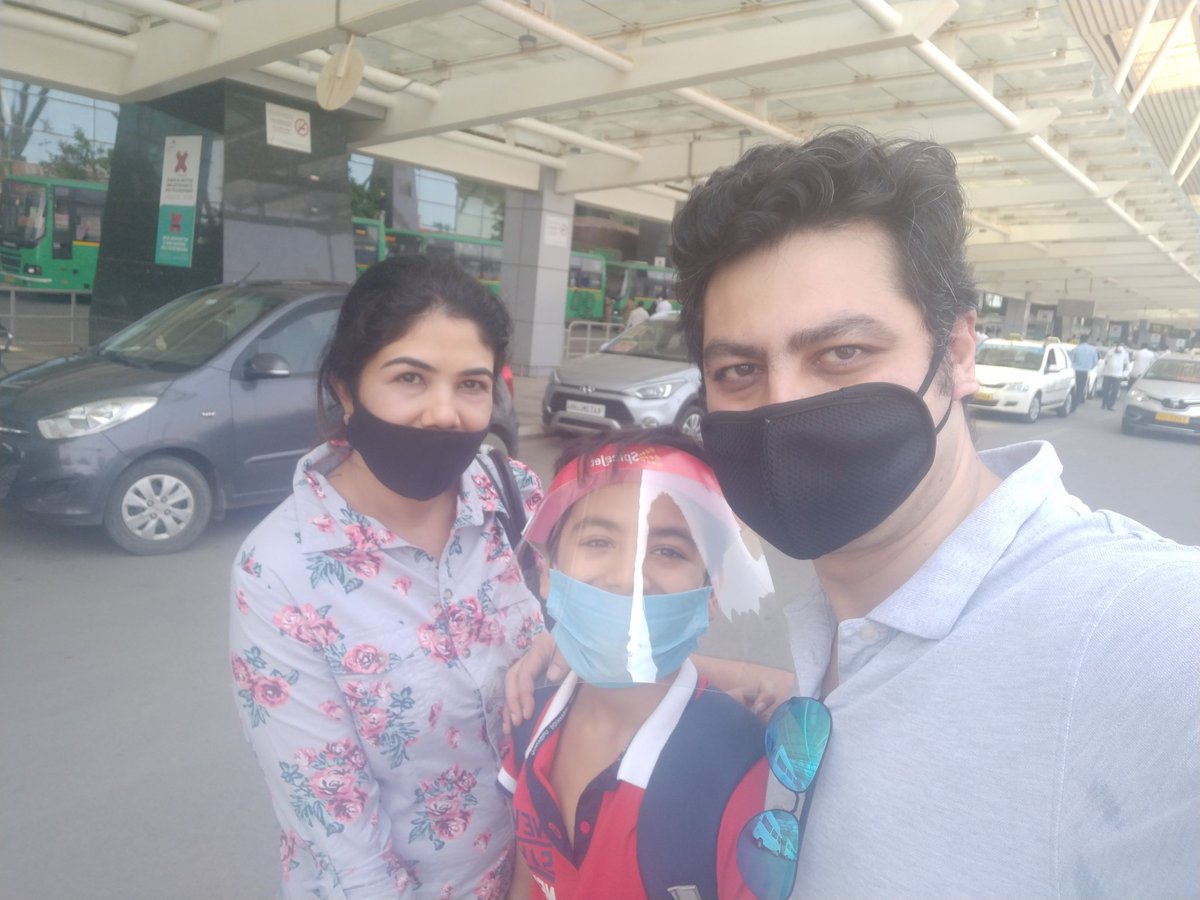 After 71 days...#ShivenDesai travelled alone home safely to #Bangalore from #Mumbai.....brave act at 9 years and 355 days....thanks to #Spicejet#BIAL#KIA#CSIA#sejaldesai#RajChhajed