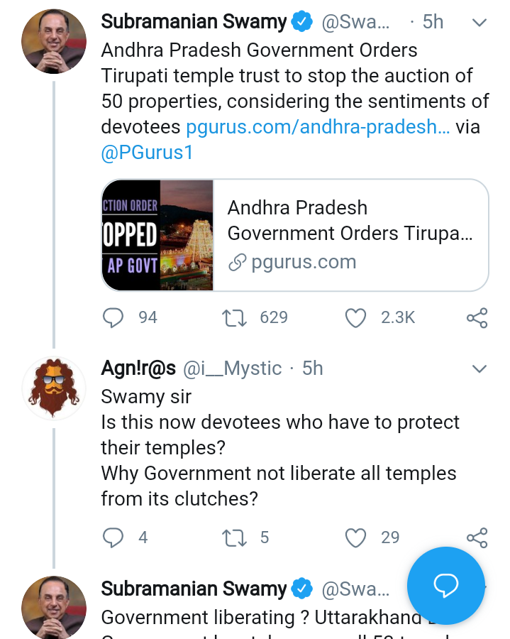 Lastly, he would probably promise not to 'rest' unless temples are restored to devotees just like he made promises about sending Sonia & Co to jail & even could make a  #UltigangaPS-