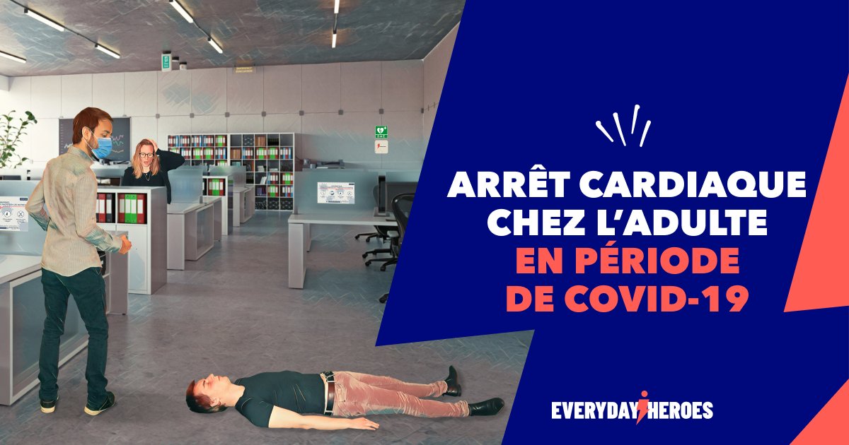PompiersParis's tweet photo. #MardiConseil Sauriez-vous réagir face à une personne victime d'un arrêt cardiaque chez l'adulte en période de covid-19 ?
Testez vos connaissances dès maintenant avec l’application mobile Everyday Heroes ou sur leur site internet
👉https://t.co/qi7npioUel https://t.co/pOBEmWaHBE