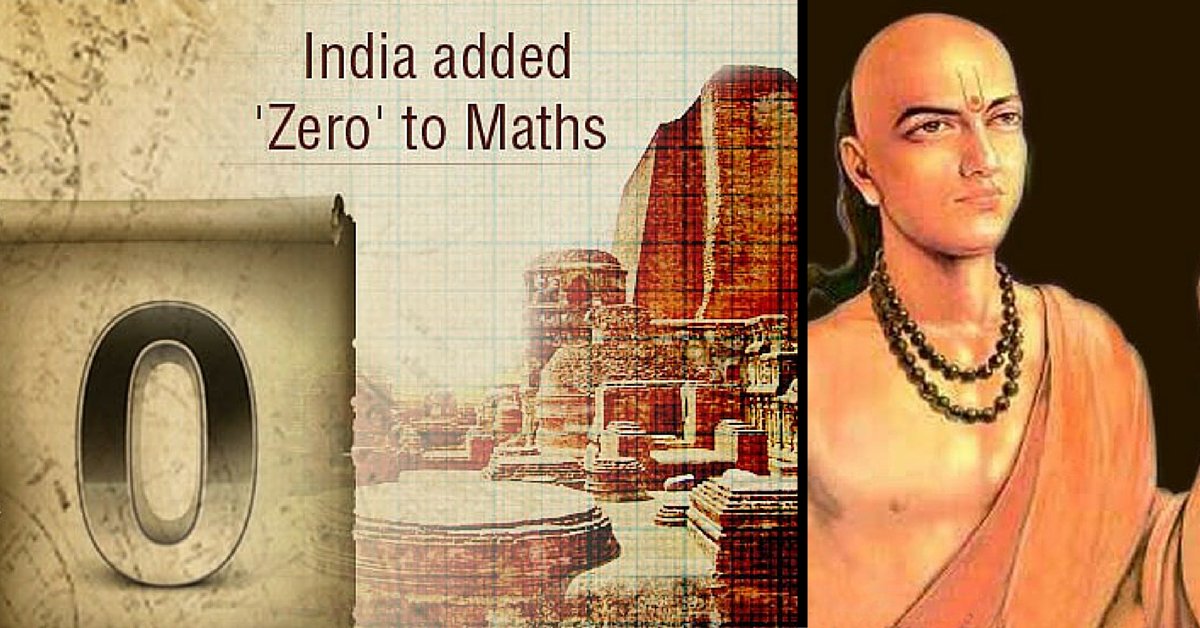 The Idea of Zero:Mathematician Aryabhata was the first person to create a symbol for zero and it was through his efforts that mathematical operations like addition and subtraction started using the digit, zero.
