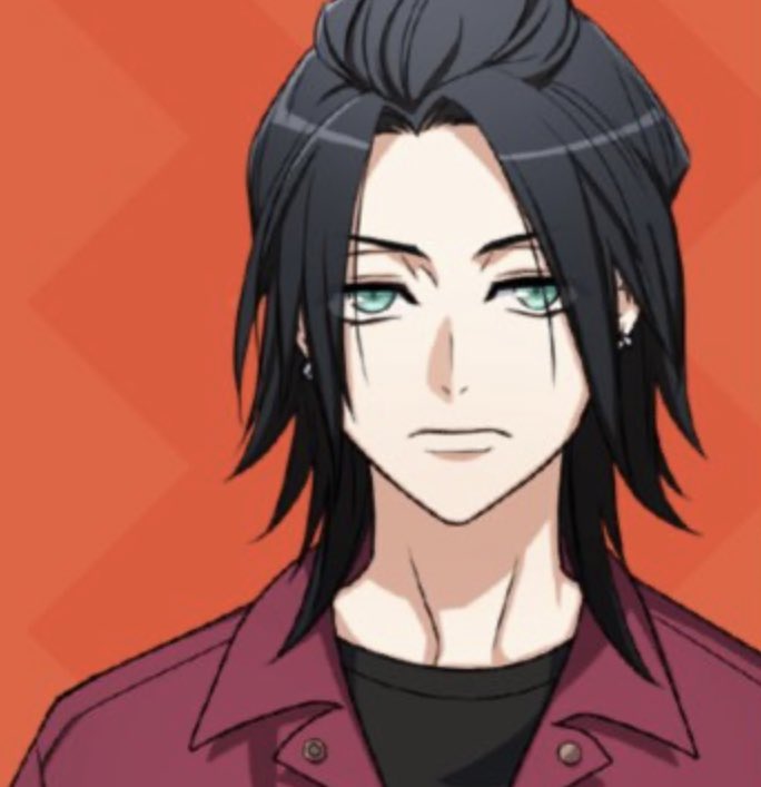 name: ANOTHER PIMP...- listens to eminem- “y’all ever just.”- insomnia asf- his hair and eyes are *chefs kiss*- I think he’s still in his Hamilton phase HELDOEKWWMSKSJS- monotone asf but he gives izumi head pats- played DBH before