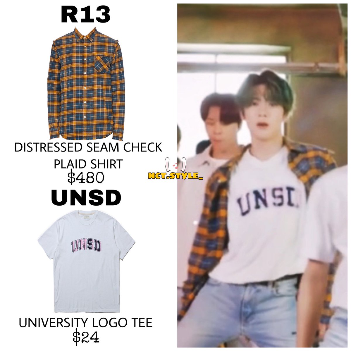 nctstyle_'s tweet photo. [JAEHYUN]
200523 DINGO
#NCT127_Punch
#NeoZone_TheFinalRound

LS Shirt from R13
SS Shirt from UNIISDESIGN

#NCT #NCT127   #재현 #정재현 #ジェヒョン #ReadyForPunch        #PunchIsComing #NCT127_NonStop #NCT127_MakeYourDay #NCT127_NeoZone https://t.co/5QG8NSJyPi