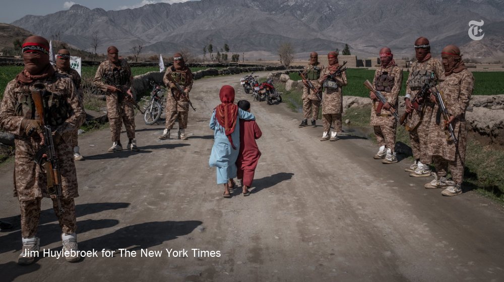 5. In March, we spent time with a Taliban unit in eastern Afghanistan to get a better sense of how the fighters see the big-picture issues: recruitment, finances, views on women, education.The U.S.-Taliban deal had just been signed; airstrikes were less of a concern.