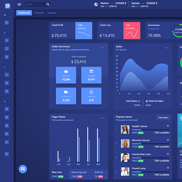 Admiinuiux's tweet photo. https://t.co/PS0jy8jf9u
Adminux PRO dashboard HTML template. Quality with Creativity.
#bootstrap4 #html #HTML5 #CSS #jQuery #admin #dashboard #template #UX #UserExperience #uidesign #bootstraptheme #theme #business #professional #creative #angular8 #starterkit #uikit https://t.co/uazG0AFpKf