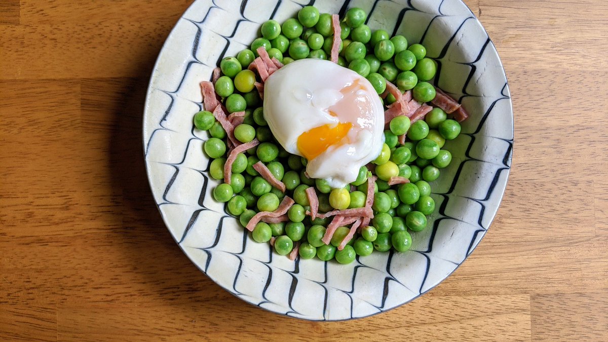 山口祐加 おうちサイゼリヤ 青豆の温サラダ 山口祐加 おうちサイゼリヤ 青豆の温サラダ