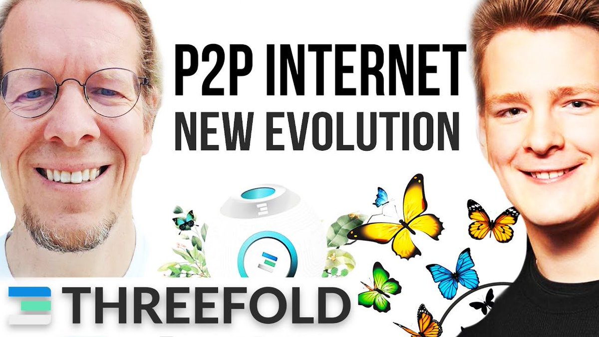 Threefoldtech's tweet photo. BIGGEST INTERNET INNOVATION - Peer To Peer - Threefold Interview https://t.co/RykA7RZakX via @YouTube
#Peer2PeerInternet
#CloudComputing 
#blockchain
#responsibleInternet
#autonomousIT https://t.co/COqkTQAeDx