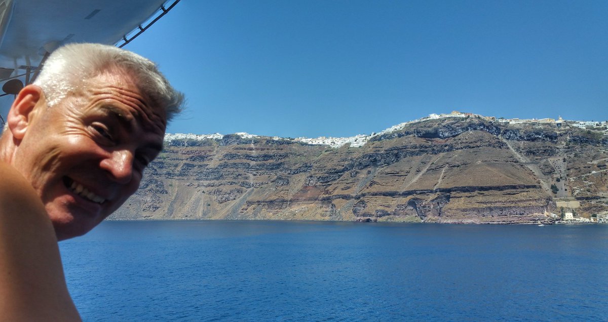 paulandcarole's tweet photo. Arriving in #Santorini, #Greece by cruise ship is a delight! 

We had wanted to visit this island for many years and it did not disappoint!

We were #cruising on the #MarellaDream and this area remains one of our favourite parts of the world to #cruise to! 

#MarellaCruises https://t.co/g8HNdrE7bI