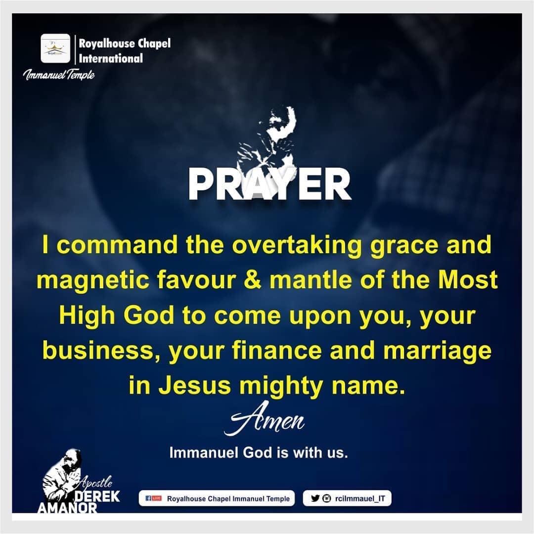 Royalhouse_IT's tweet photo. Good morning to you my cherished member. I sense a breakthrough in the atmosphere and I see a miracle with your name on it.  And always remember that Rev. Derek and Mama Dela love and care.
#prayer #RevDerek #royalhousechapel https://t.co/FOrhmXzNSd