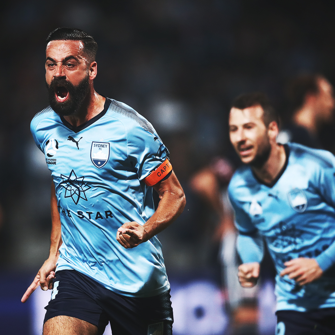 aleaguemen's tweet image. He found the back of the net in his first Hyundai #ALeague match, and the rest is history 👏

Three-time Championship winning player Alex Brosque has 75 A-League goals to his name, the fourth most in the competition&apos;s history ⚽️

#PlayerEvolution