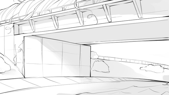 Part 4

In a quiet place under a bridge that the beanstalk had fallen on, there was a river. 