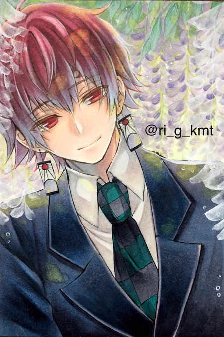 #こんなたんじろ見てみたい 
お題から
スーツ姿、前髪おろしてる

素敵な企画ありがとうございます?? 