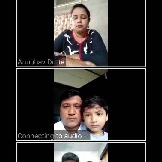 ARPSJorhat's tweet photo. Today's video conference for Pre-Primary students along with their parents &amp; teachers, as well as the co-ordinator for junior school Mrs NG Pian Cing. https://t.co/GoWSsXtKoJ