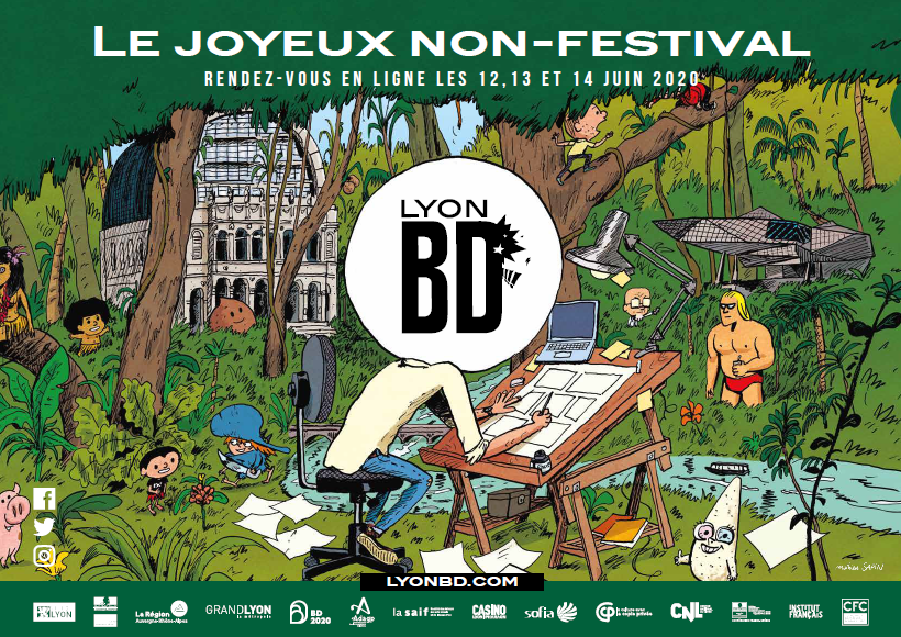lyonbd's tweet photo. 🎉 Lyon BD fêtera ses 15 ans sur le web, du 12 au 14 juin 2020, en dévoilant quelques surprises lors d'un Joyeux non-festival.
Rendez-vous le 1er juin pour découvrir la programmation complète.
+ d'infos : https://t.co/PaDkG3USU8
#lyonbd #joyeuxnonfestival https://t.co/lRtJQjbaYA