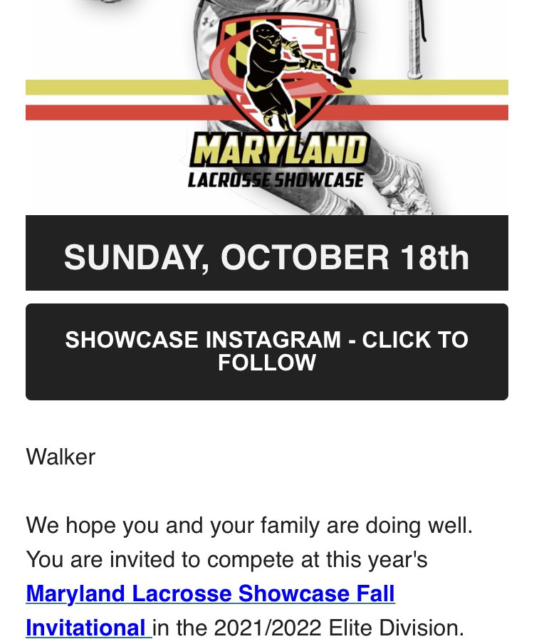 walkerdungan's tweet photo. Thanks for the invite! @marylandlacrosseshowcase https://t.co/CiaEAPRnMp