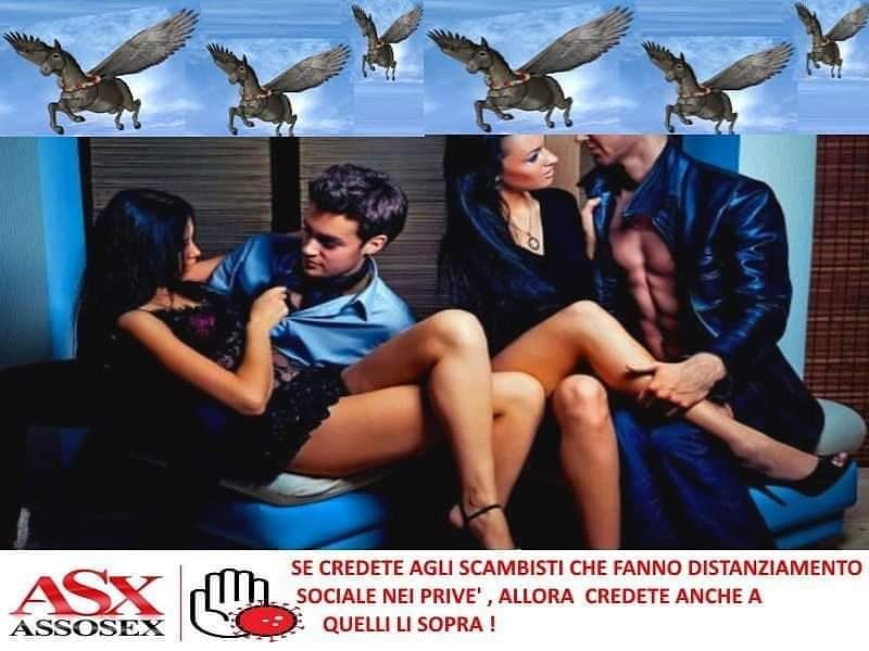 pornorano's tweet photo. Scambismo e distanziamento sociale: che buffonata
#assosex #asx #swinger #scambismo #nightlife #swingersparty #sexclubs #scambiocoppie #spa #naturist #instagram #likeme #likesforlike #followforfollowback #coronavirus https://t.co/T288rjP4pj