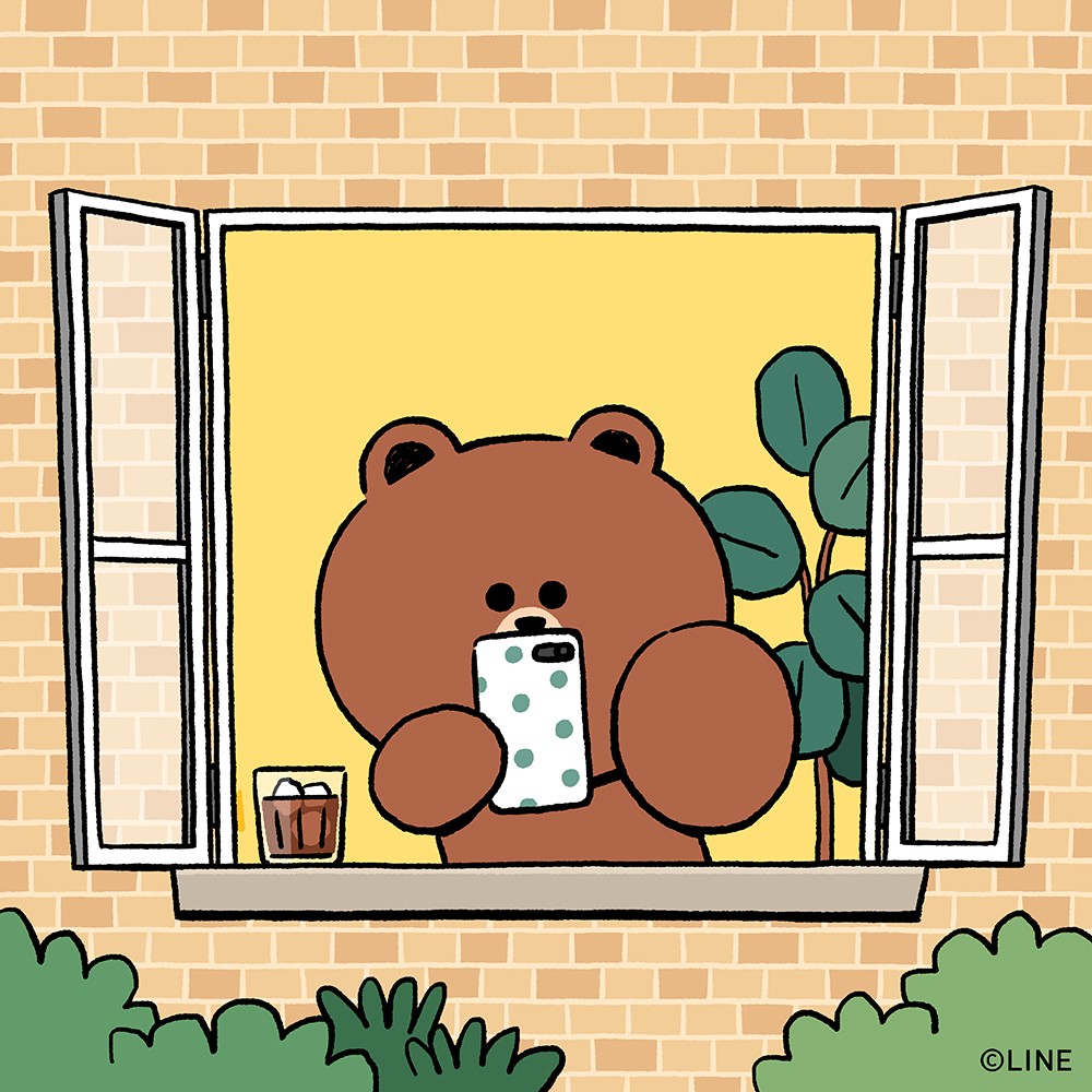 Line Friends Japan No Twitter いつでもどこでもコニーのことを想っているよ ビッグ花束 花束 ロマンチスト ブラコニ ブラウン コニー Brown Cony Linefriends