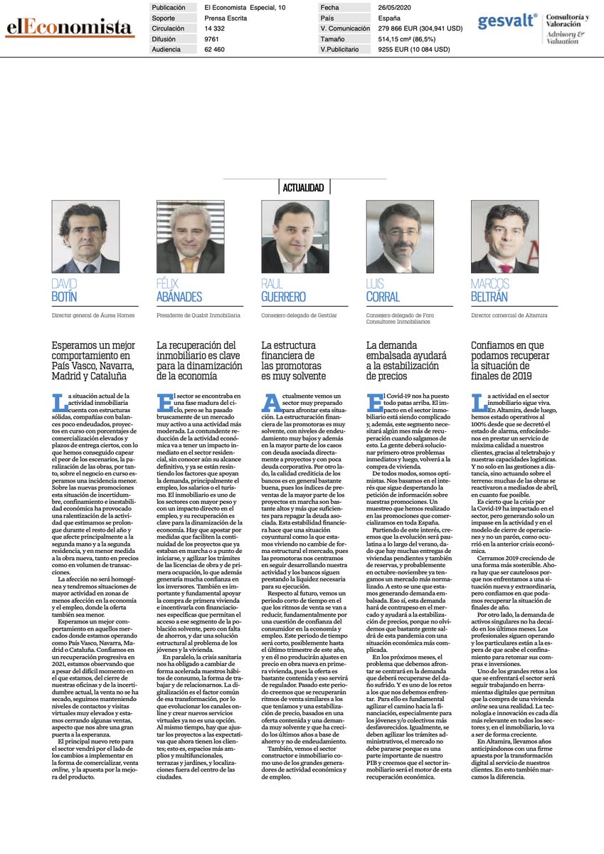 Gesvalt's tweet photo. 3/3
El inmobiliario formará parte de la solución.
Reportaje especial de @elEconomistaes con los expertos del sector https://t.co/rWc3f4TZuU