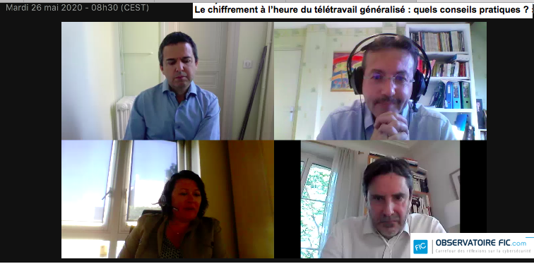 DataFeel's tweet photo. ▶️ Le #chiffrement à l’heure du #télétravail généralisé: quels conseils pratiques #FICObs @FIC_eu
Et si c'était + qu’une question technique, une nouvelle façon de vivre sa vie connectée? Vanessa de Chambrun @PRIMX_Tech @laparn @ArnaudCaisse @Lybero_net @jcletoquin #Cybersécurité https://t.co/pz1TSA37fv