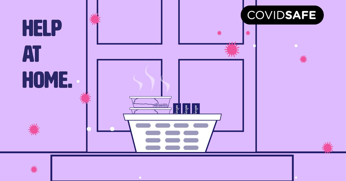 healthgovau's tweet photo. A range of services are available to help older people be #COVIDSafe. These include domestic help, telehealth services, transport, home maintenance, nursing and more. Find out what is available here: https://t.co/DvjgQOGygW 
#coronavirus https://t.co/F6iKxApZoq