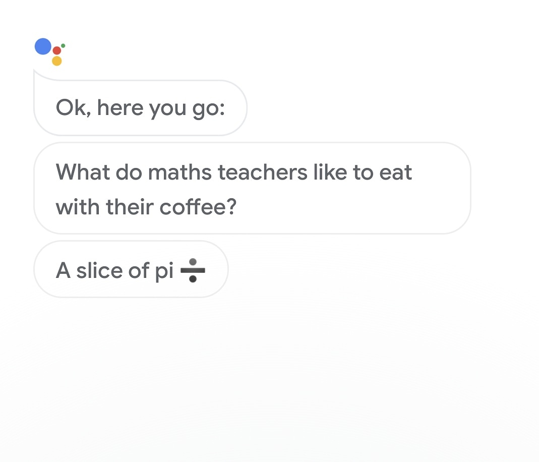 TutorExtraUK's tweet photo. Take a bow Google 😹➕➗👨🏫👩🏫 https://t.co/lfoqKJbbfA
#maths #mathsjokes #mathscomedy #learning #education #onlinelearning #lessons #remoteteaching #remotelearning #classes #tutordirectory #tutoring https://t.co/xrnKVGyTnC