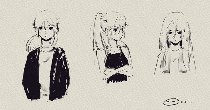 30mins for this ;-; 
character design ain't easy 