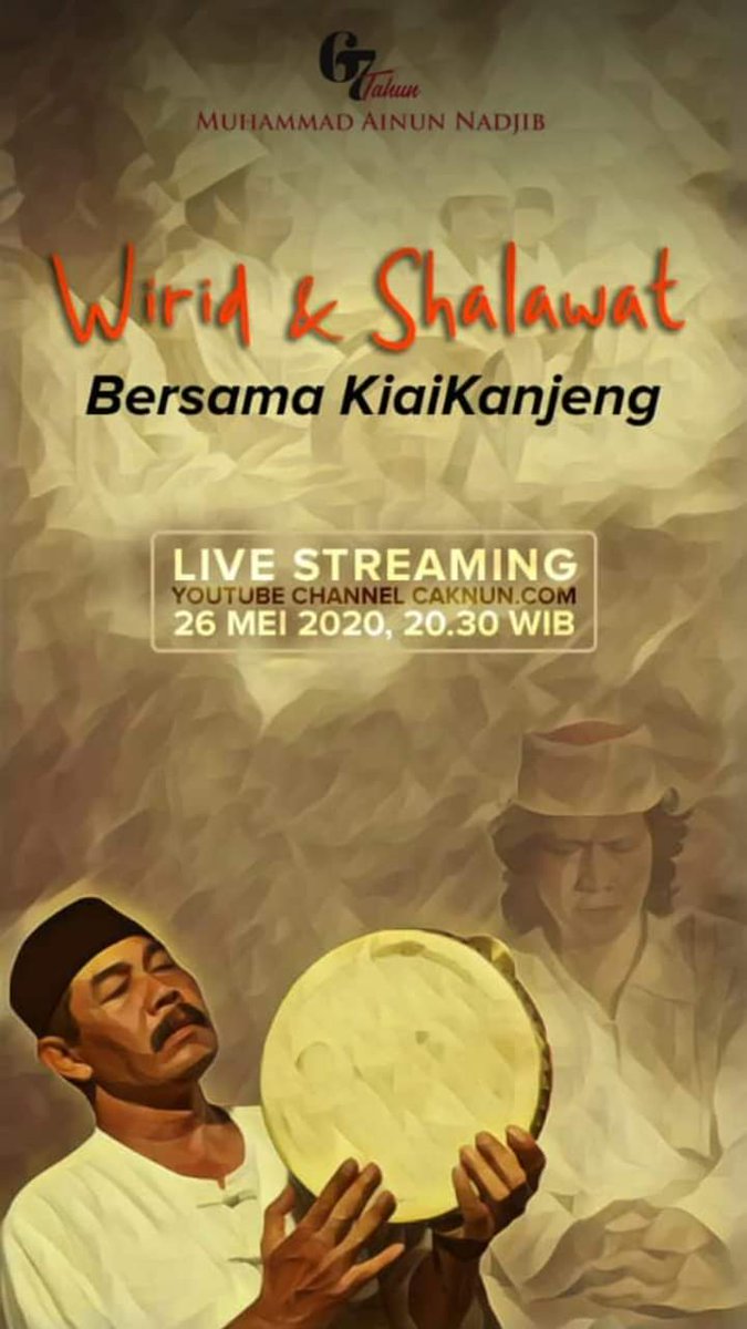 JimatTuban's tweet photo. Nanti malam.
Wirid dan sholawat bersama KiaiKanjeng.
#67mbahnun #jimattuban #maiyah #maiyahtuban https://t.co/ssvCU1eNxG