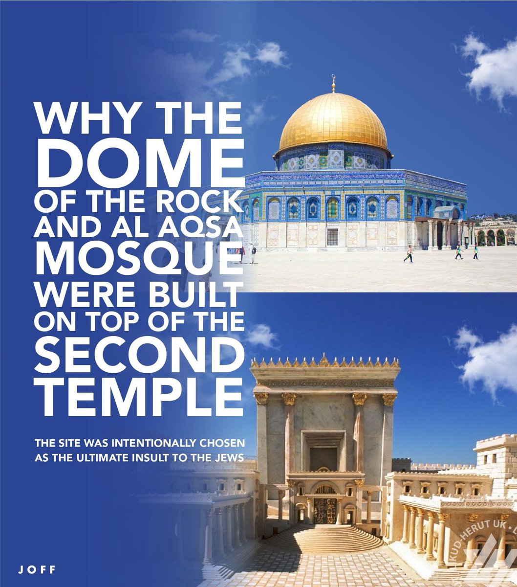 It is no happy accident that the Dome of the Rock and Al Aqsa Mosque were built where they were. The year was 688AD. Islam was in its infancy, having been founded just 66 years earlier.