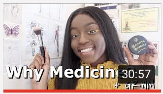 why I chose to study medicine the first video in my ‘medicine + makeup’ series where I discuss what factors influenced me to want to pursue a career as a doctor. I go through my journey growing up while making that ‘infamous’ yellow makeup look