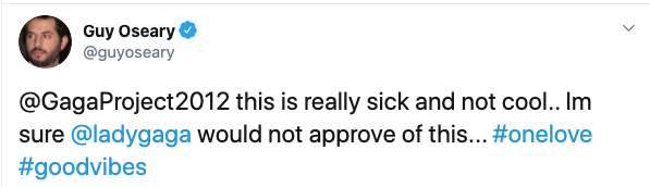 Or maybe  @HMLstan &  @taylorsreput it was that time LG fans made a website comparing M's African American kids to apes prompting Madonna's manager to reach out to gaga for help - which she ignored. But hey, at leat she has u convinced she's a good person :) that's what matters