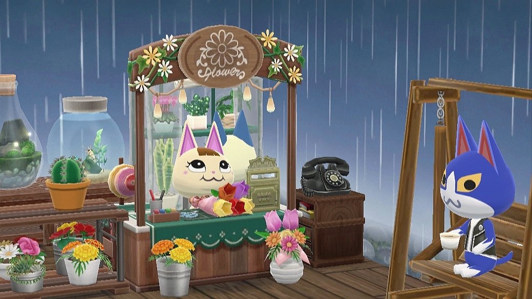 keeeyi's tweet photo. 💦🌧️🐱 
#どうぶつの森
#ACPCRainyDays #ACPC #AnimalCrossingPocketCamp #PocketCamp #AnimalCrossing https://t.co/ZELJKrNOhU