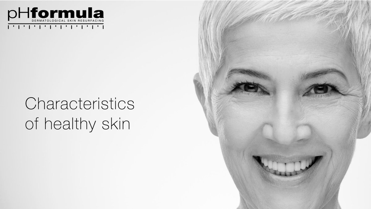 The following is the characteristics of a healthy skin
- Smoothness
- Firmness
- Even in color
- Tolerance
- Rich in collagen

#skinresurfacing #innovation #antiaging #healthyskin #pHformulasa