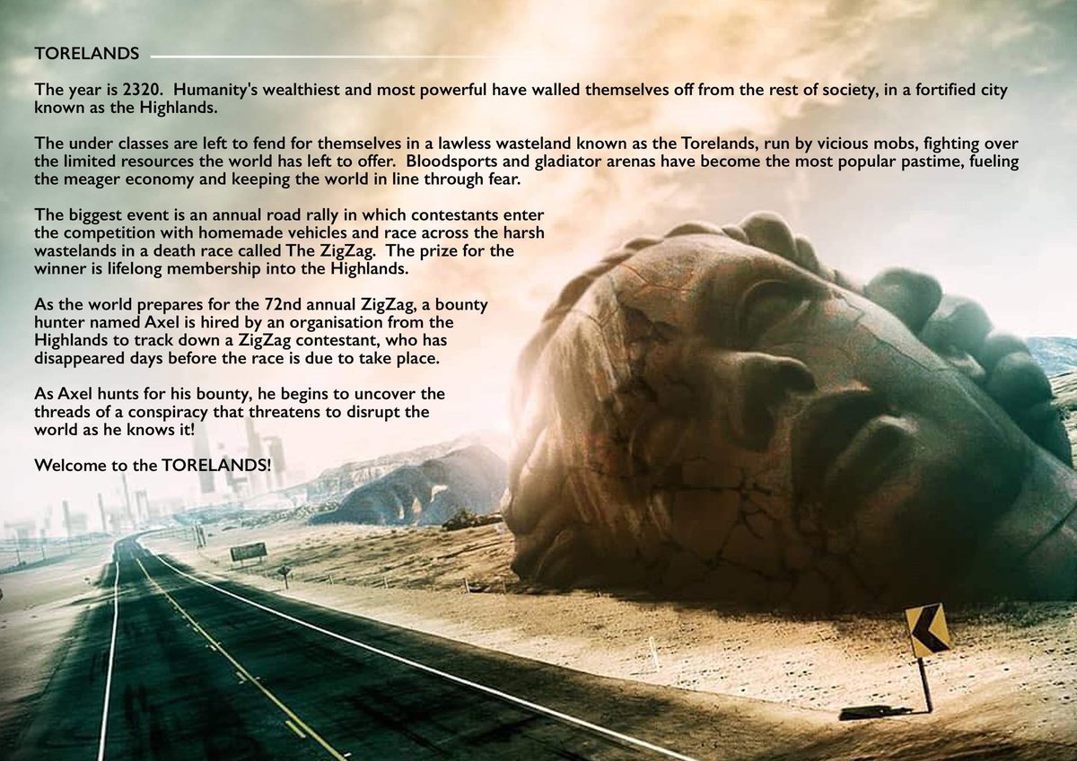 We are aiming to hit 10 backers today for Torelands series teaser! Who will get involved and grab some of the awesome perks!

Donate or Reweet! 

We are extremely excited to get this off the ground! 
  indiegogo.com/projects/torel…