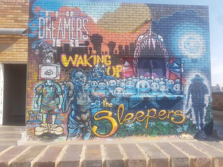 The dreamers are waking up the sleepers.

-Somewhere in Jozi ❤
