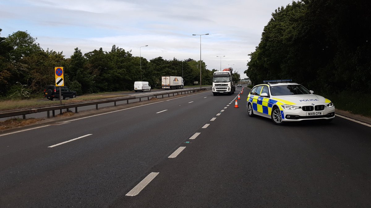 Good morning from #Team2 - we've attended two reports of broken down vehicles already this morning and are currently in attendance on the A63 off slip for Humberfields Roundabout. Please drive carefully and keep your eyes on the road. #2080